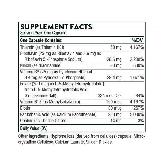 Thorne Stress B-Complex - 60 caps 2023-10-3055