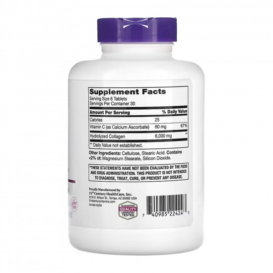 21st Century Super Collagen + C - 180 tabs 2023-10-7114