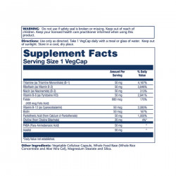 Vitamin B-Complex 50 50mg - 100 vcaps