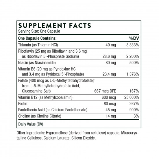 Thorne B-Complex #12 - 60 caps 2023-10-3056