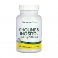 Choline & Inositol 500mg - 60 tabs