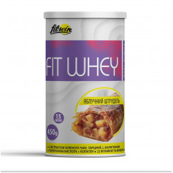 FitWhey - 450g Apple Strudel (Пошкоджена етикетка)