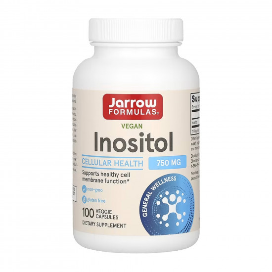 Jarrow Formulas Inositol 750mg - 100 vcaps 2023-10-5755