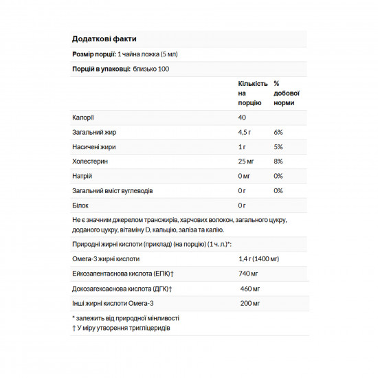 Now Foods Omega-3 Fish Oil Liquid - 500ml 2023-10-5840