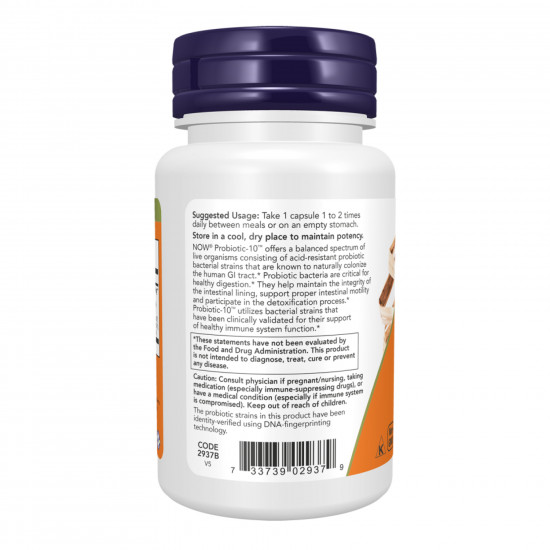 Now Foods Probiotic-10™ 25 Billion - 100 vcaps 2023-10-2491