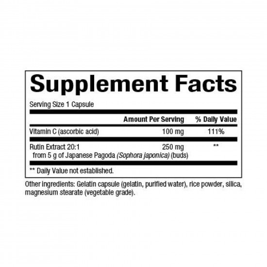 Natural Factors Rutin 250mg - 90 caps 2023-10-3813