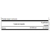 Biotin High Potency 10,000 mcg - 60sgels