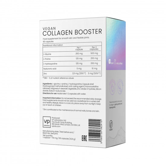 VPLab Vegan Collagen Booster - 60 caps 2023-10-5177