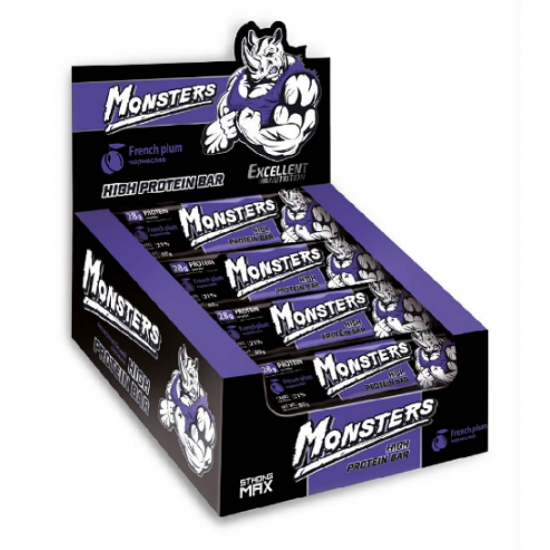 Monsters Strong Max - 80g x 20шт French Plum 100-43-7717838-20