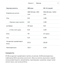 Whey Protein - 2270g Raspberry