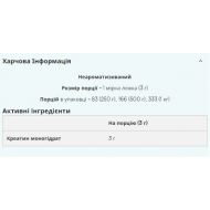 Creatine Monohydrate - 500g (Пошкоджена упаковка)