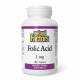 Natural Factors Folic Acid 1mg - 180 caps 2023-10-7437