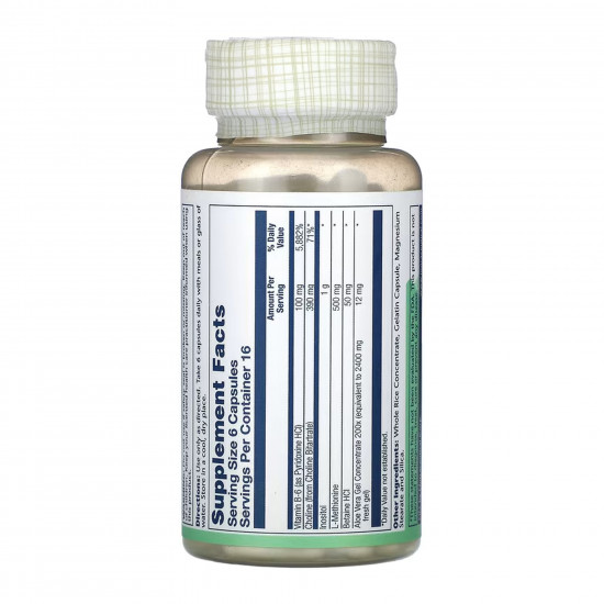 Solaray Lipotropic + 1000 - 100 caps 2023-10-6979