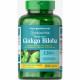 Puritans Pride Ginkgo Biloba Standardized Extract 120mg - 200caps 100-90-1828125-20