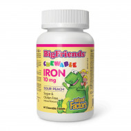BigFriends Chewable Iron 10 mg - 60 tabs