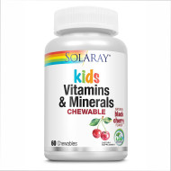 Children's Vitamins & Minerals Chewable - 60 vcaps Black Cherry