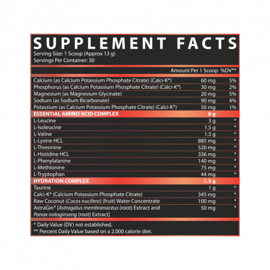 Nutrex EAA Hydration - 30srv It's Mango Time 2022-10-1763