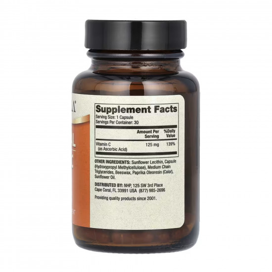 Dr. Mercola Liposomal Vitamin C for Kids - 30 caps 2022-10-2461