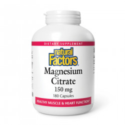 Magnesium Citrate 150mg - 180 caps (Пошкоджена банка)