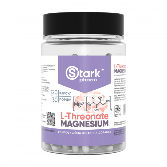 Stark Pharm Magnesium L-Threonate - 120 caps 2023-10-5759 Stark Pharm Magnesium L-Threonate - 120 caps 2023-10-5759
