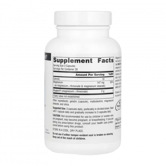 Source Naturals Magtein® - 90 caps 2023-10-5895