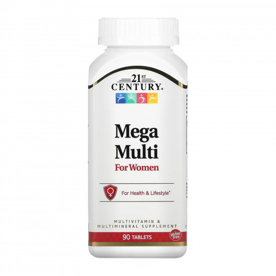 21st Century Mega Multi For Women - 90 tabs 2023-10-7117