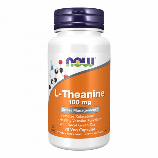 L-Theanine 100mg - 90 vcaps L-Theanine 100mg - 90 vcaps