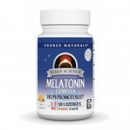 Sleep Science® Melatonin Complex™ 3 mg - 50 lozenges Orange