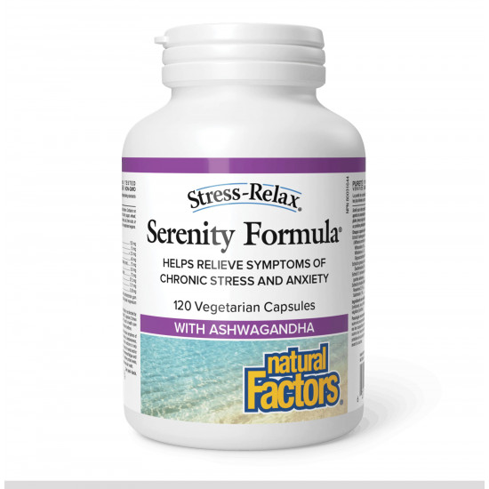 Natural Factors Stress-Relax® Pharma GABA® 100mg - 120 tabs 2023-10-7438