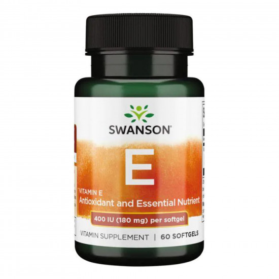 Swanson Vitamin E 400iu - 60caps 100-73-0333961-20