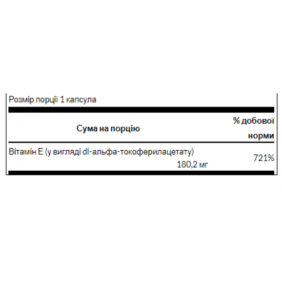 Swanson Vitamin E 400iu - 60caps 100-73-0333961-20