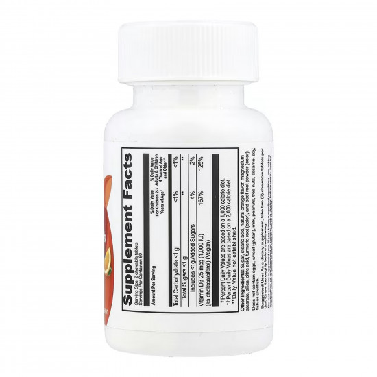 Lifeable VitaWorks Kids Vitamin D - 120 chewables 2023-10-7255