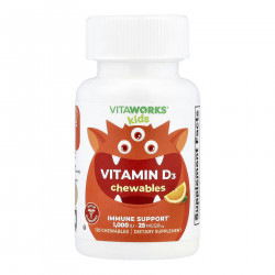 VitaWorks Kids Vitamin D - 120 chewables