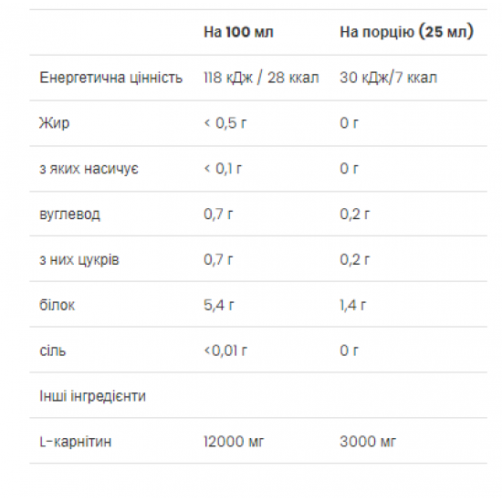 VPLab L-Carnitine 3000 - 7x25 ml Citrus 2022-10-0494