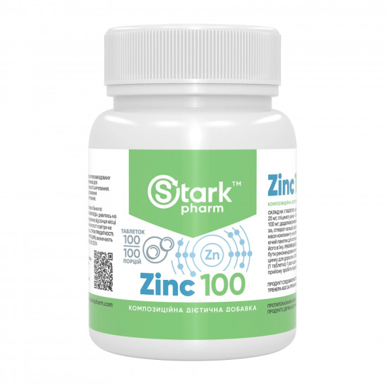Stark Zinc 100mg - 100tabs Stark Zinc 100mg - 100tabs
