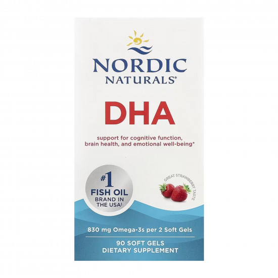 Nordic Naturals DHA - 90 softgels 2023-10-5965