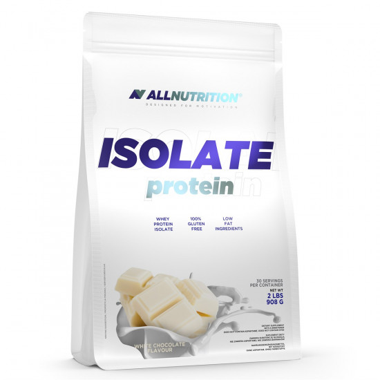 Allnutrition Isolate Protein - 908g White Chocolate Raspberry 2022-10-3037 Allnutrition Isolate Protein - 908g White Chocolate Raspberry 2022-10-3037