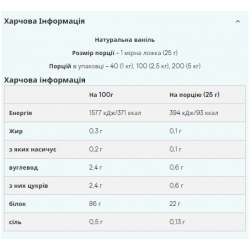 Impact Whey Isolate - 2500g Natural Vanilla