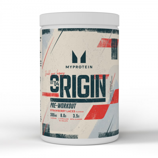 Myprotein Origin Pre-Workout - 600g Strawberry Laces 2023-10-7394