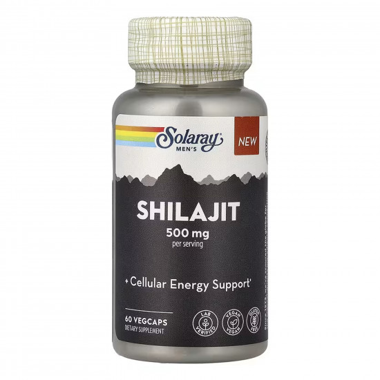 Solaray Shilajit 500mg - 60 vcaps 2024-11-0258