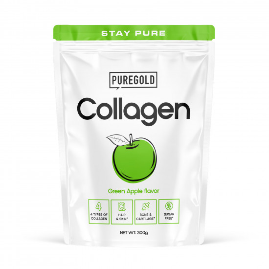 Pure Gold Collagen - 300g Green Apple 2023-10-8003
