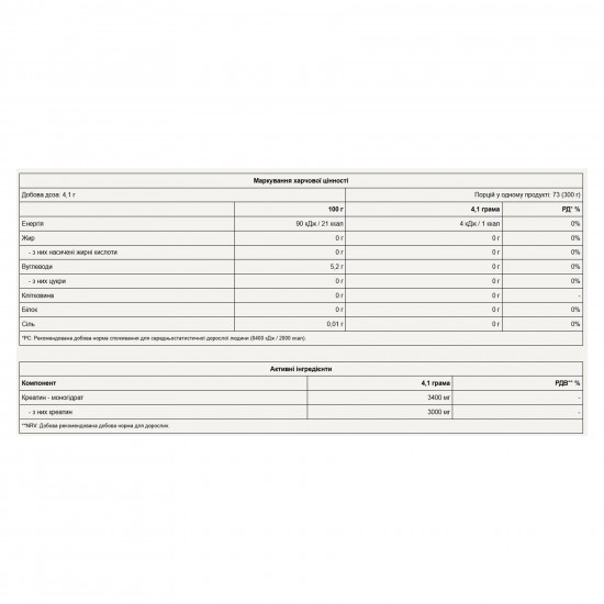 Pure Gold Creatine Monohydrate - 300g Cola 2023-10-6068