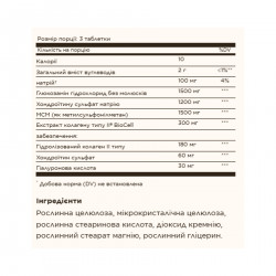 Glucosamine Hyaluronic Acid Chondroitin MSM (Shellfish-Free) - 120 tabs