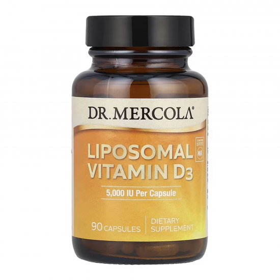 Dr. Mercola Liposomal Vitamin D3 5000 IU - 90 caps 2023-10-7440