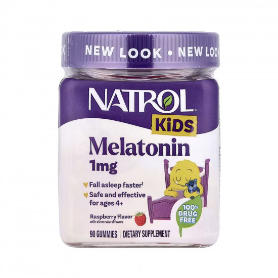 NATROL Kids Melatonin 1mg - 90 gummies 2023-10-6215 NATROL Kids Melatonin 1mg - 90 gummies 2023-10-6215