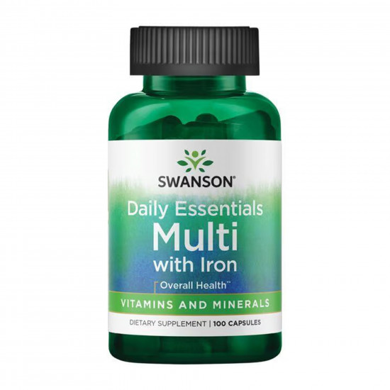 Swanson Multi and Mineral Daily - 100 caps 100-70-2743399-20