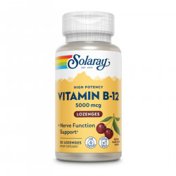 Vitamin B-12 5000mcg - 30 lozenges Natural Cherry