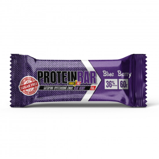 Power Pro Power Pro 36% Sugar Free - 20x60g Blue berry 2022-09-0057
