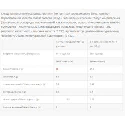 Power Pro 36% Sugar Free - 20x60g Blue berry
