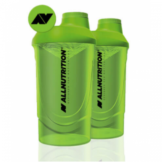 Allnutrition Shaker - 600ml Grass Green 2LOGO 100-77-9083571-20